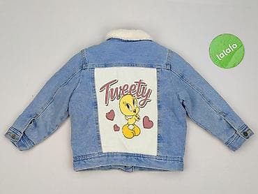 smog jeans: Dziecięca kurtka jeansowa, 1.5-2 lat, 86-92 cm, stan - Bardzo dobry — 3