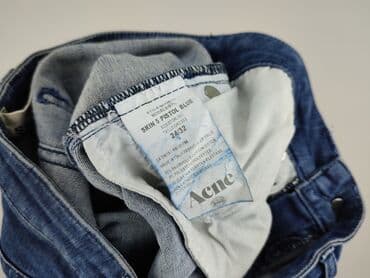 legginsy kolarki: Acne Studios, Jeansy damskie, rozmiar 2XS — 5