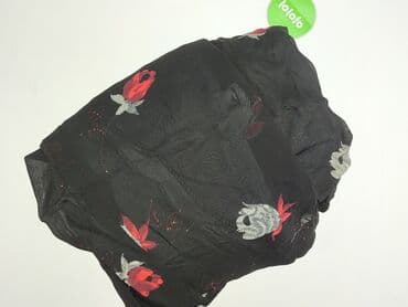 czarna sukienka z przezroczystymi rękawami: Women`s dress, size L — 4