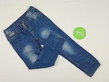 primark torebki: Spodnie jeansowe, X-MAIL, 7 lat, 116/122, stan - Bardzo dobry — 2
