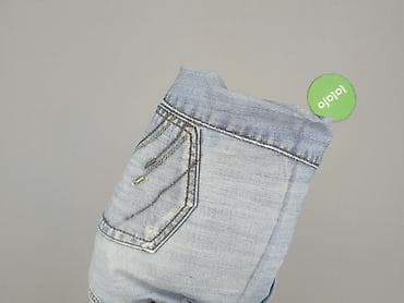 jeansy cropped: Szorty damskie, rozmiar L — 7
