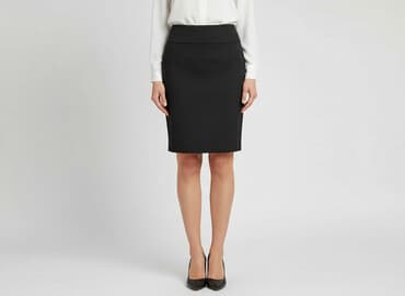 czarne spódnice elegancka: Spódnica damska, rozmiar S — 1