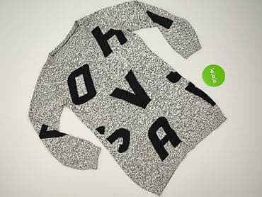 hm szary sweter: Sweter damski, rozmiar S — 2