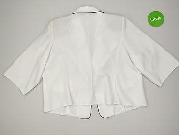 biala bluzka: Sassa, Marynarka damska, rozmiar 5XL — 2