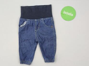 bluzy z diamencikami: Spodnie jeansowe, KappAhl, 1-3 m, stan - Bardzo dobry — 2
