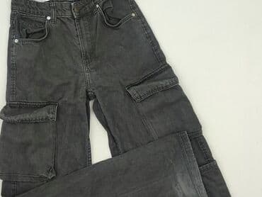 Jeansy: Bershka, Jeansy damskie, rozmiar 2XS