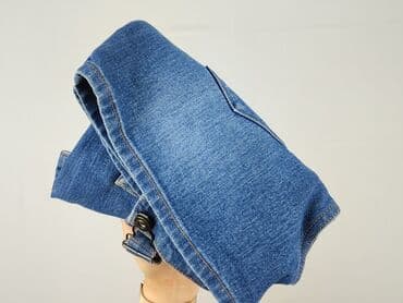 jeansowe ogrodniczki damskie: Ogrodniczki damskie, rozmiar S — 4