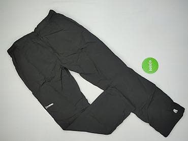 essentials spodnie: Męskie spodnie trekkingowe ALTISPORT, rozmiar L - Kolor: czarny - — 3
