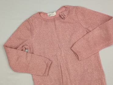 polskie sukienki dla dziewczynek na wesele: Sweterek, H&M, 10 lat, 134-140 cm, stan - Bardzo dobry — 1