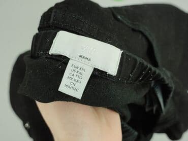 ubrania ciążowe: H&M Mama, Material trousers for women, size 2XL — 4