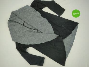 ponczo narzutka: Kardigan damski, rozmiar M — 2