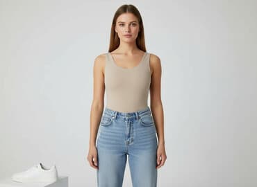 kaszmirowe body: Body damskie, rozmiar S — 6