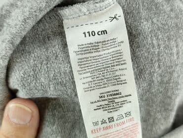 koszulka z napisem dzik: Sweatshirt, Pepco, 4-5 years, 104-110 cm, condition - Perfect — 4