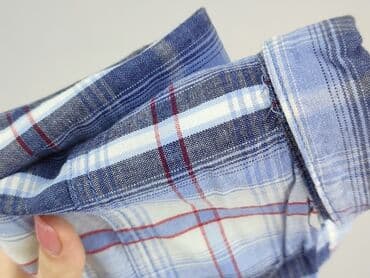 okee sukienki: Shirt 1.5-2 years, condition - Perfect, pattern - Cell, color - Blue — 6