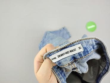 dungarees: Skinny, Jeansy damskie, rozmiar S — 6