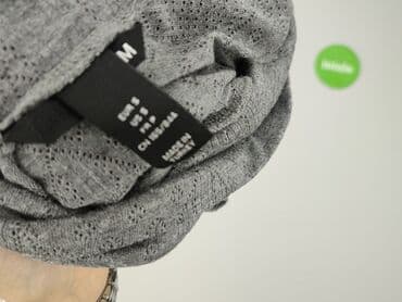 szara bluzka h m: H&M, Tunika damska, rozmiar S — 5