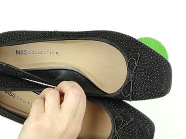 kapcie na ostrogę piętową: Marks & Spencer, Balerinki damskie, rozmiar 39 — 4