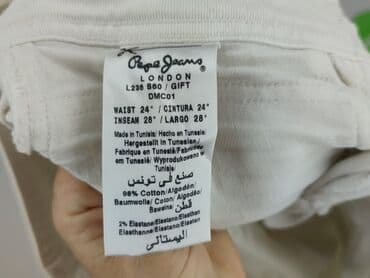 jeansy damskie podarte: Pepe Jeans, Spodnie materiałowe damskie, rozmiar S — 4