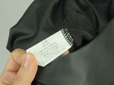 Kobiety: Legginsy Ze skóry ekologicznej damskie, rozmiar XL — 4