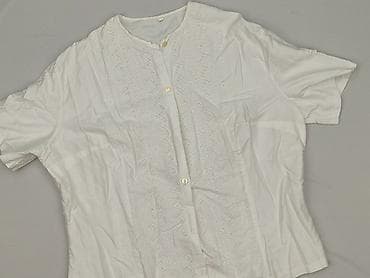 białe t shirty basic: Bluzka damska, rozmiar 5XL — 1