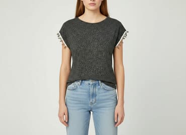 t shirty z lnu: Reserved, T-shirt damski, rozmiar XS — 1