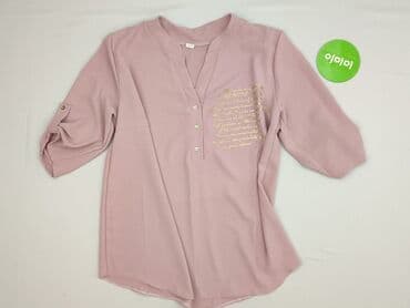 modne bluzki z bufiastymi rękawami: Bluzka damska, rozmiar S — 2