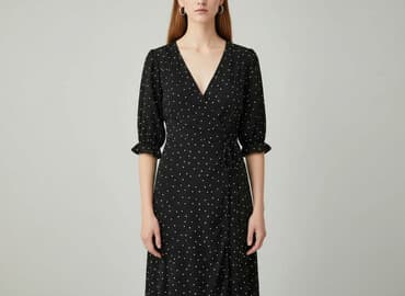 bluzka w grochy, mohito: Mohito, Women`s dress, size 2XS — 1