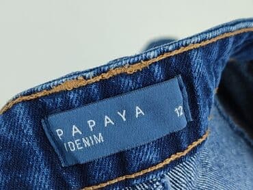 spodenko spódniczka jeans: Papaya, Spódnica damska, rozmiar L — 4