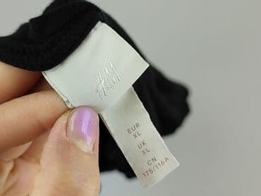 różowa koszulka niemiec: H&M, T-shirt damski, rozmiar XL — 4