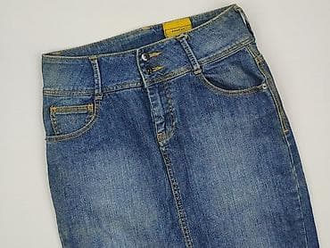 jeans wysoki stan: Spódnica damska, rozmiar M — 1