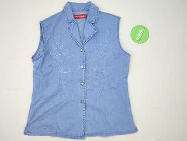 kamizelka jeansowa damska długa: Kamizelka damska, rozmiar XL — 2