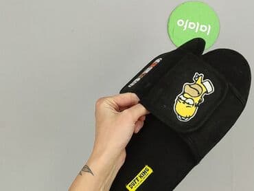 klapki z futerkiem primark: Klapki męskie, rozmiar 44 — 4