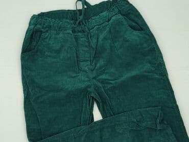Women's Clothing: Material trousers for women, size M (EU 38) — 1