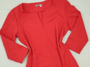 czerwona dopasowana sukienki: Vela, Sukienka damska, rozmiar M — 2