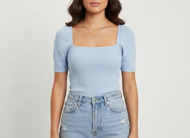 bluzki prazkowane: H&M, Top damski, rozmiar XS — 6