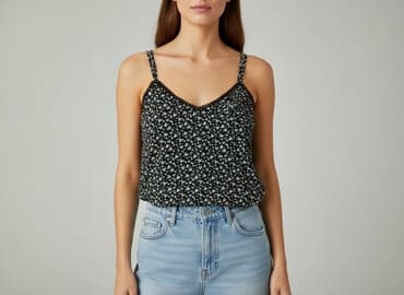 bluzki z kwiacistym wzorem: New Look, Top damski, rozmiar M — 6