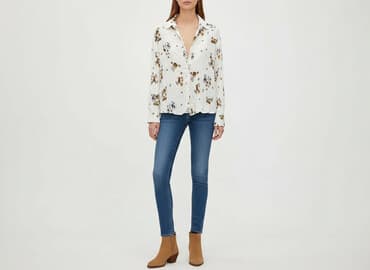 koszula z imitacji skóry zara: Zara, Сорочка жіноча, розмір XS — 1