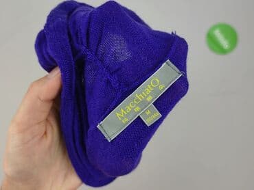 sweter piórkowy na drutach: Sweter damski, rozmiar M — 4