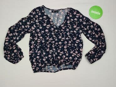 obcisła bluzki z krótkim rękawem: Sinsay, Women's blouse, size XS (EU 34) — 2