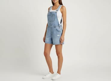 kombinezony do piaskowania: Ogrodniczki damskie, rozmiar S — 1