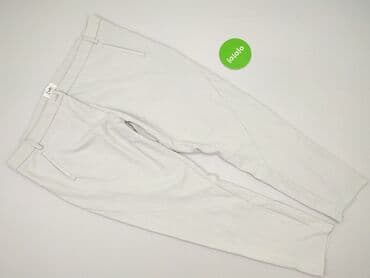 legginsy z suwakiem: Spodnie materiałowe damskie, 2XL — 2