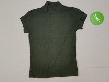 mock neck t shirty: T-shirt damski, rozmiar S — 3