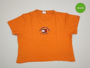 bluzki lemonada: Tommy Jeans, T-shirt damski, rozmiar L — 2
