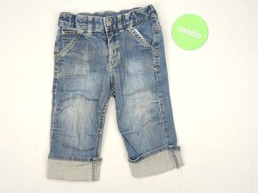 джинсова куртка: Denim pants, H&M, 12-18 months, condition - Good — 2