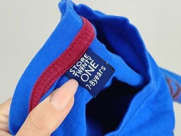 czapka benetton: Sweatshirt, 8 years, 122-128 cm, condition - Perfect — 4