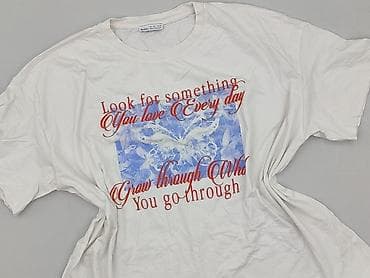 Bershka, T-shirt damski, rozmiar L