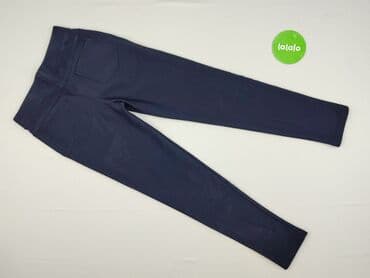 legginsy granatowe damskie: Legginsy Eleganckie damskie, rozmiar S — 3