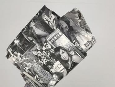 czarne materialowe spodnie: Jeansy damskie, M — 6