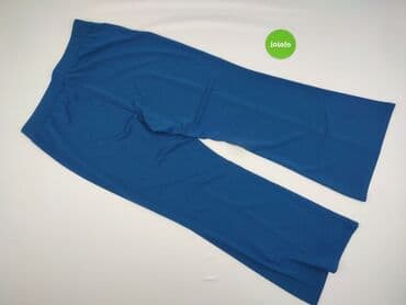 duże rozmiary ekskluzywne sukienki plus size: Material trousers for women, size 2XL (EU 44) — 3