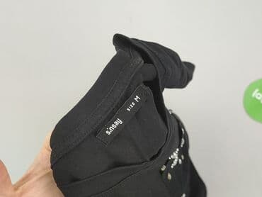 czarne t shirty z napisem: Sinsay, T-shirt damski, M — 5